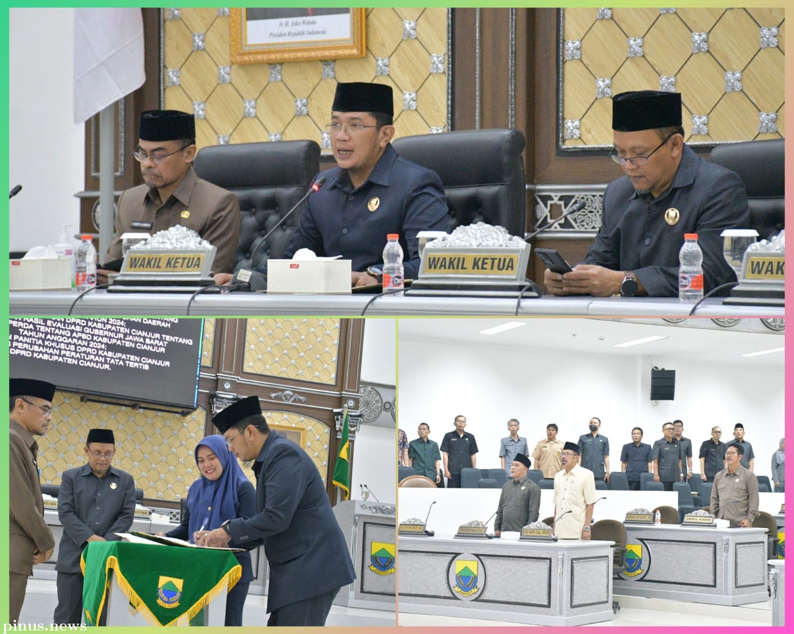 Rapat Paripurna Dewan Perwakilan Rakyat Daerah Kabupaten Cianjur