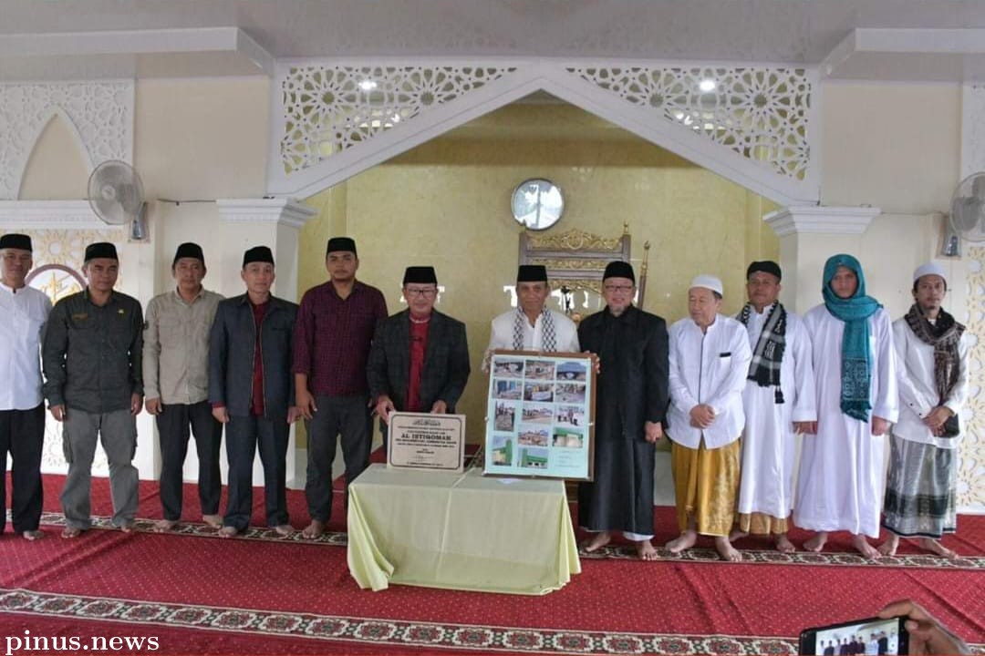 Bupati Cianjur Resmikan Masjid Al-Istiqomah Mangunkerta Cugenang