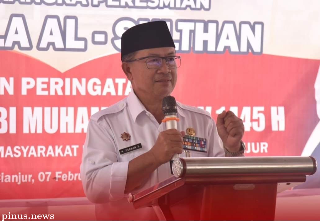 Peresmian Masjid Al-Shultan di Lingkungan DPMD Cianjur