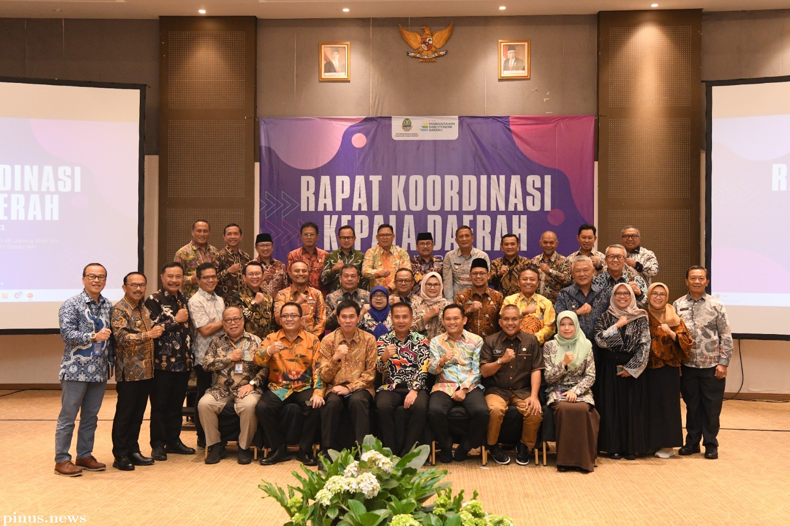 Rakor Kepala Daerah, Bey Machmudin Apresiasi Kerja Kolekif Bupati dan Wali Kota