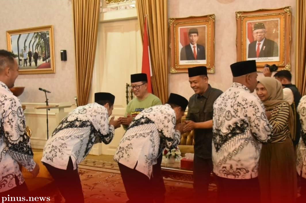 Kadisdikpora Dampingi Bupati Halal Bihalal dengan PGRI Cianjur