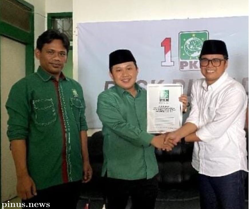Jelang Pilkada Cianjur 2024, H Ibang Daftar Cakada Ke PKB