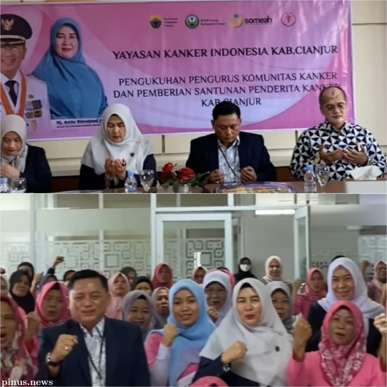 YKI Bersama RSUD Sayang Cianjur Kukuhkan Pengurus Komunitas Kanker 