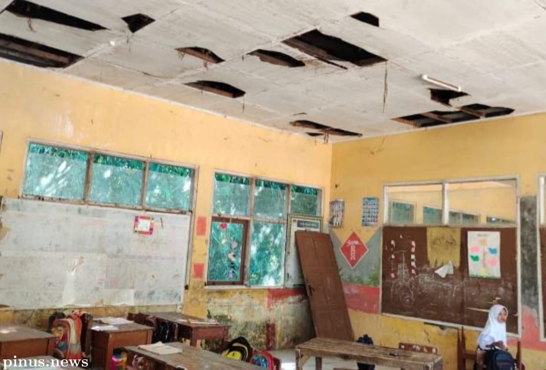 Kadisdikpora Cianjur Jangan Tutup Mata, Ruangan Kelas Sudah Mau Ambruk Tetap Digunakan untuk Belajar