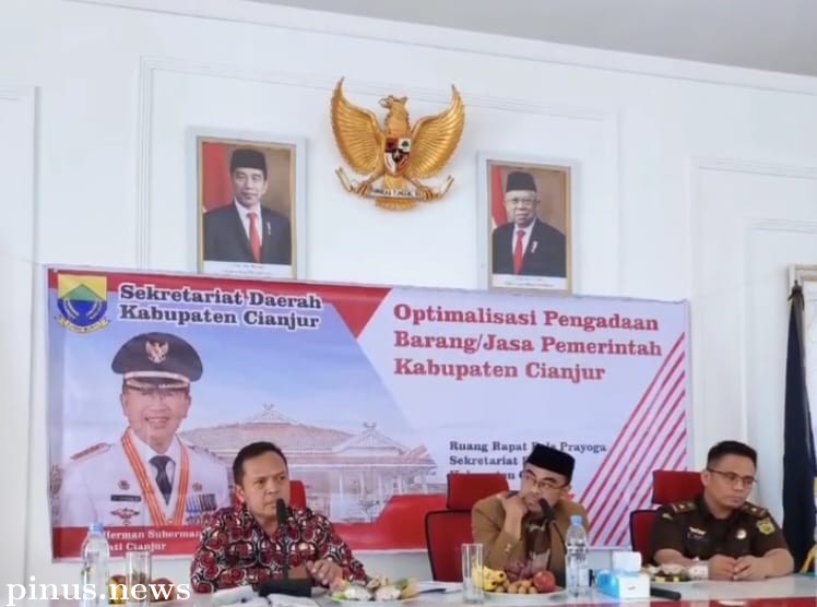 Kabag Barjas Dampingi Sekda Cianjur Buka Giat Optimalisasi Pengadaan Barang dan Jasa Tahun 2024