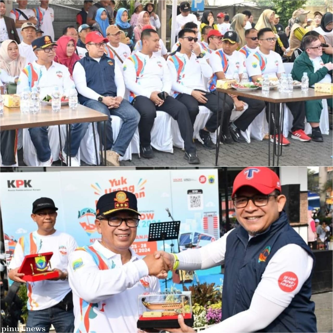 Pelepasan Roadshow Bus  KPK Tahun 2024 di Cianjur