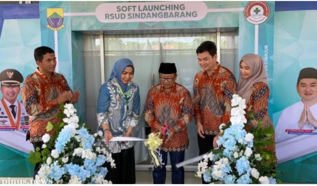 Kadis Kesehatan Yusman Faisal Dampingi Bupati Cianjur Resmikan RSUD Sindangbarang