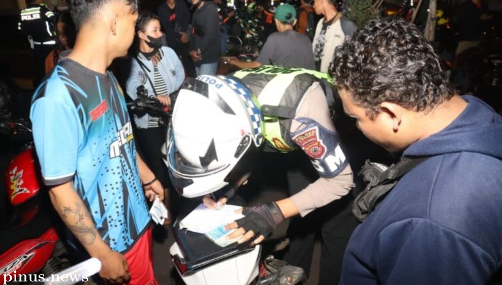 Polres Cianjur Gelar Giat KRYD, Berantas Gangguan Kamtibmas