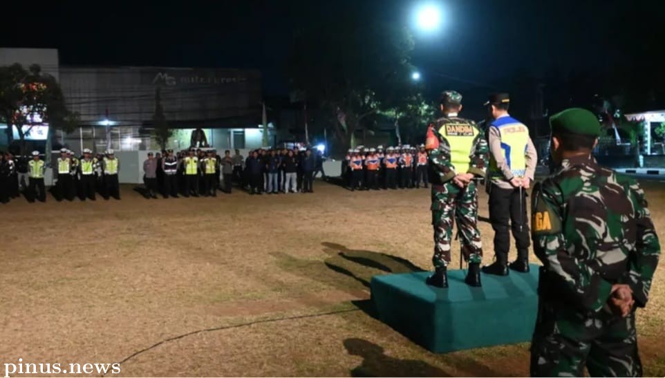 Patroli Gabungan Cipta Kondisi Pastikan Keamanan dan Kenyamanan Warga Cianjur